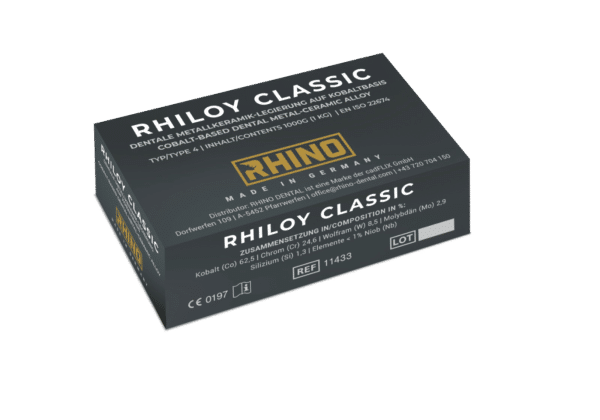 Rhino Rhiloy Classic Aufbrennlegierung